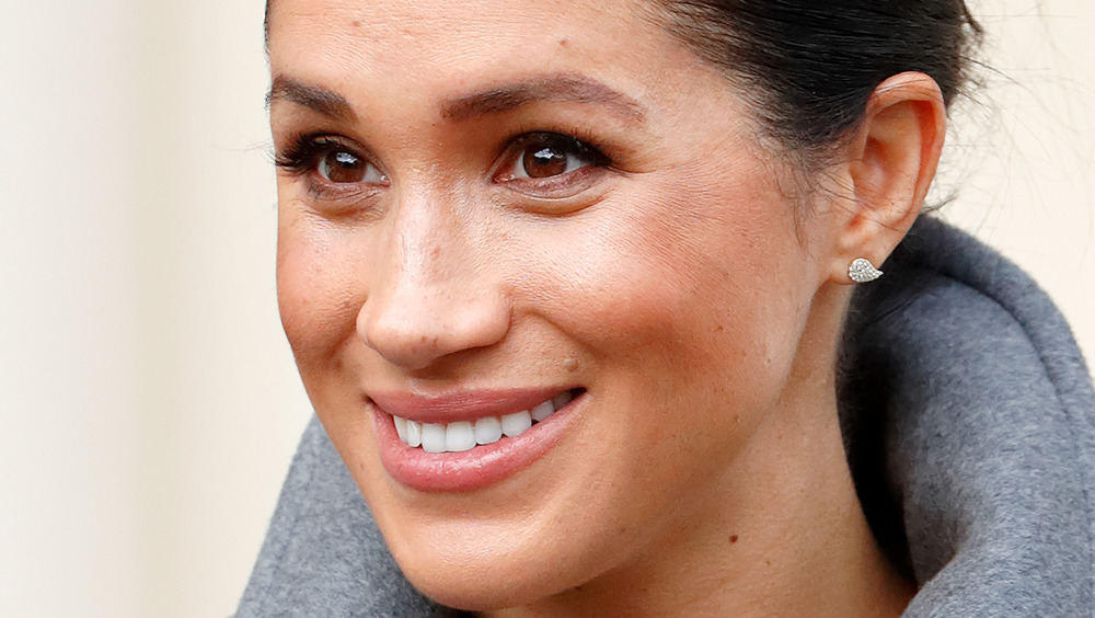 Meghan Markle smiling