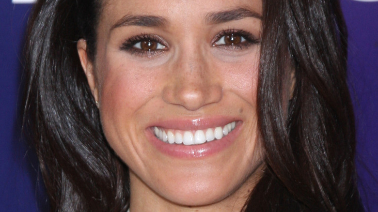 Meghan Markle smiling