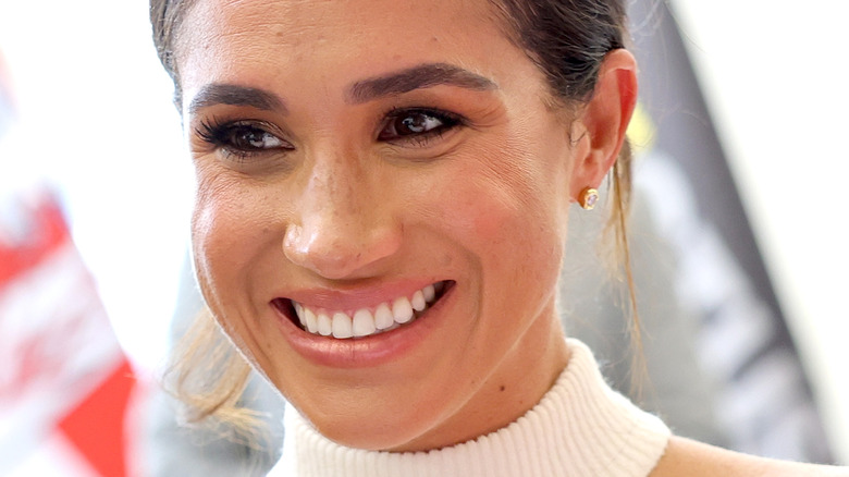 Meghan Markle smiling