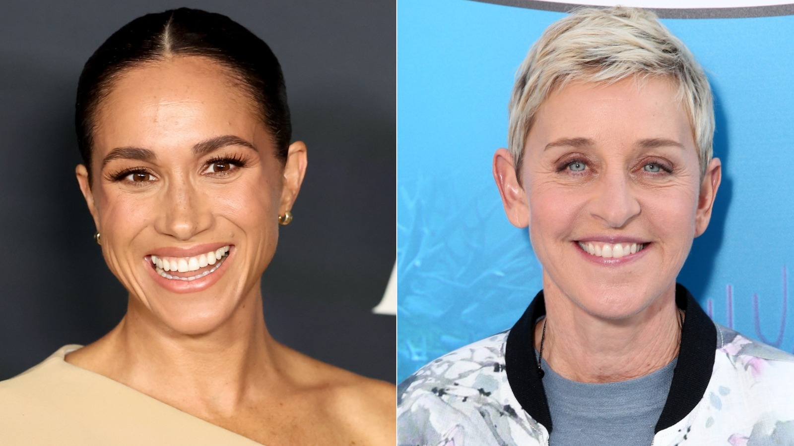 Meghan Markle & Ellen's New UK Friendship Is Already Causing A Stir: 'Not A Flex'