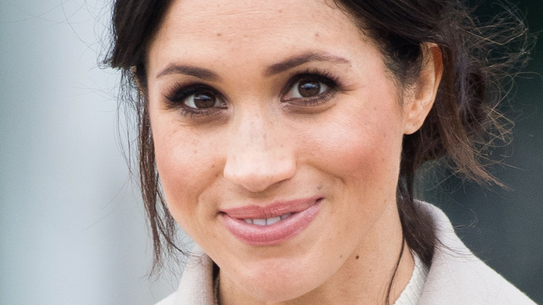 Meghan Markle smiling