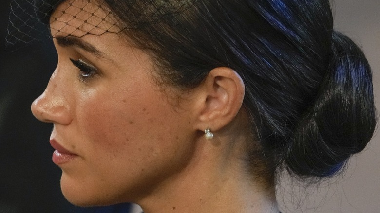 Meghan Markle side profile