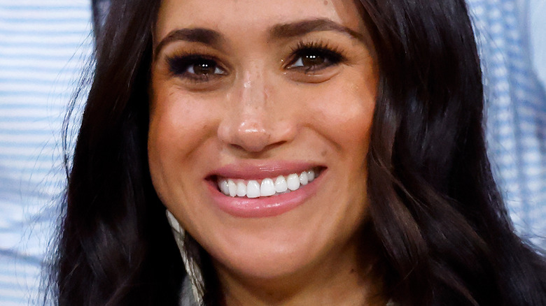 Meghan Markle smiling