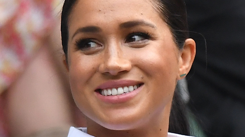 Meghan Markle smiling