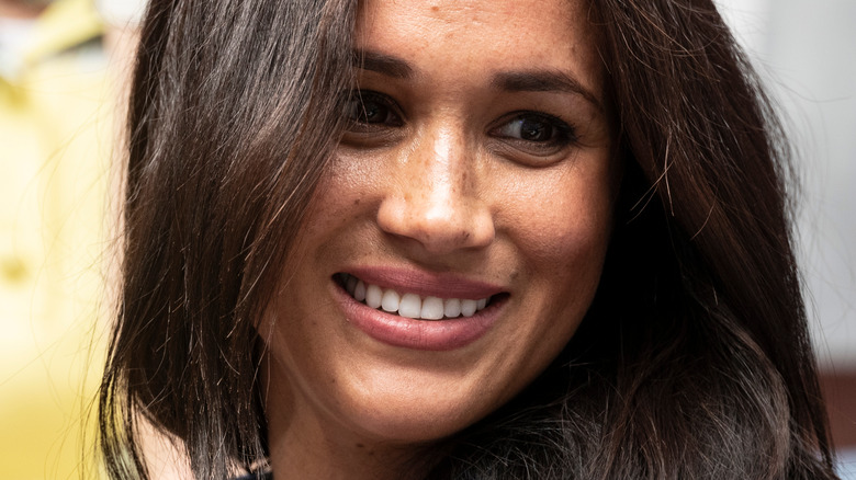 Meghan Markle smiling