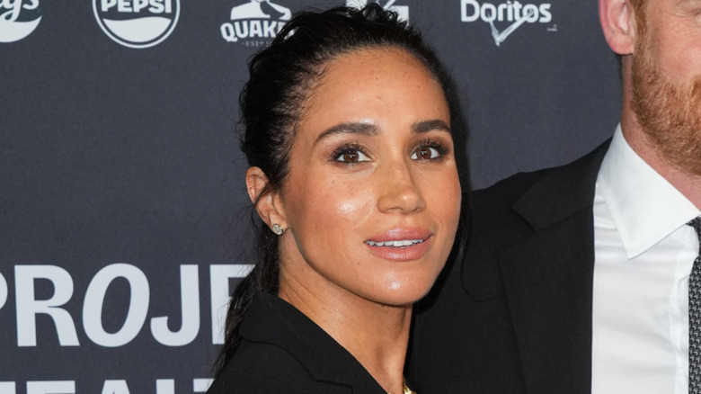 Meghan Markle posing