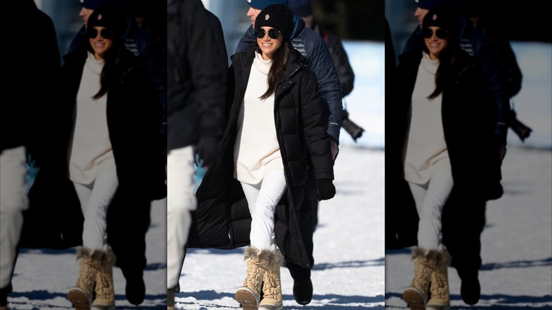 Meghan Markle walking at the Invictus Games