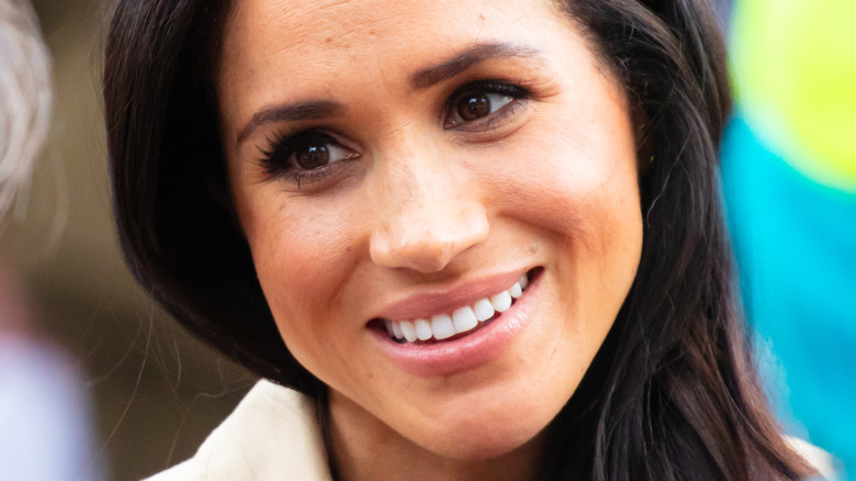 Meghan Markle smiling