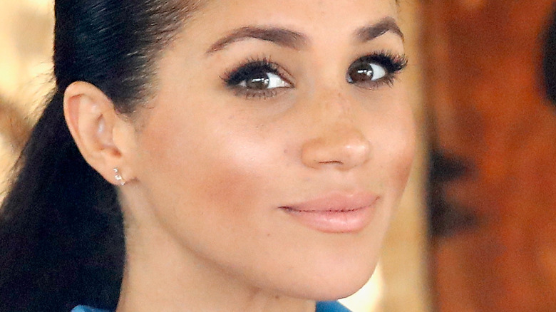 Meghan Markle brown eyes