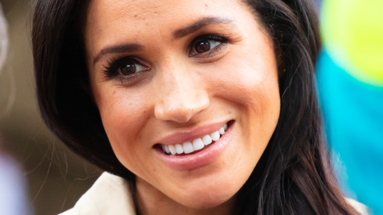 Meghan Markle smiling