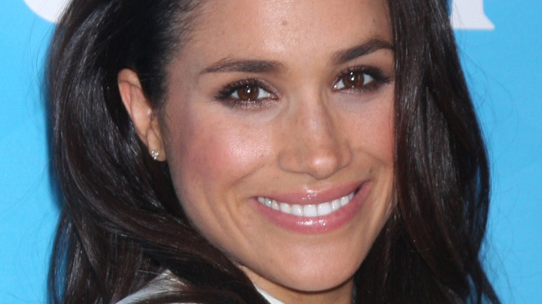 Meghan Markle smiling