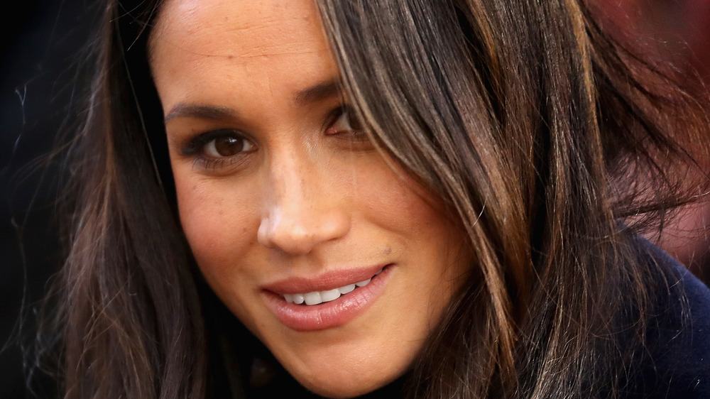 Meghan Markle smiling