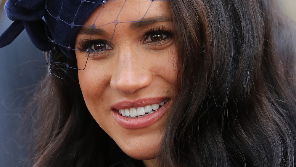 Meghan Markle smiling