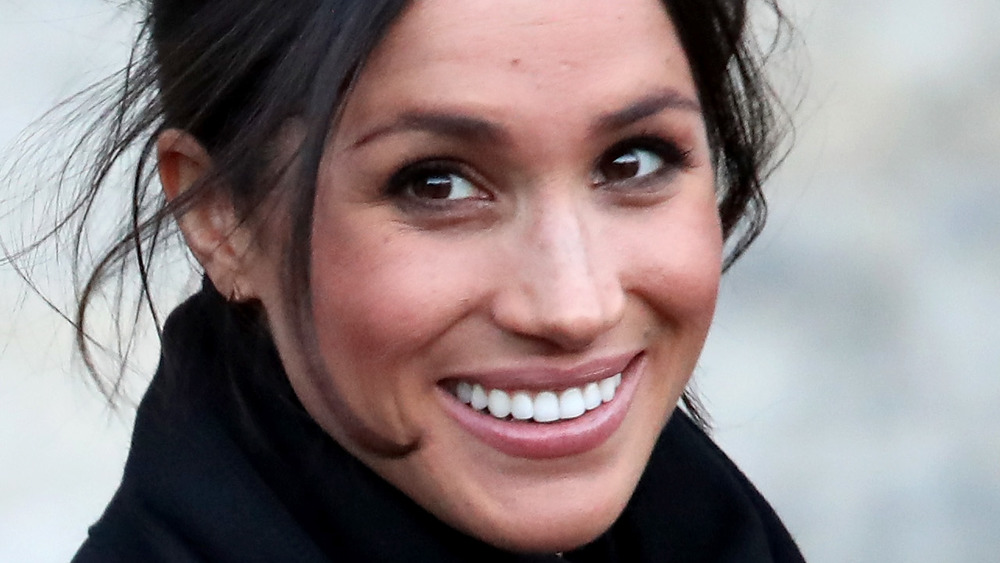 Meghan Markle smiling