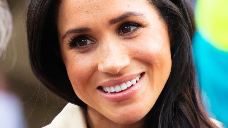 Meghan Markle brown eyes