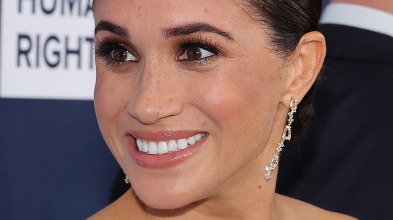 Meghan Markle smiling