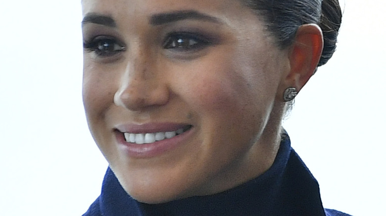 Meghan Markle smiling