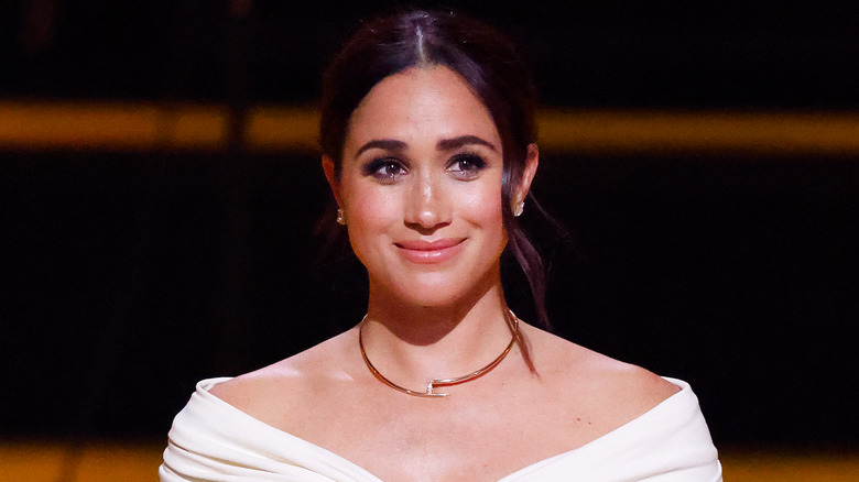 Meghan Markle speaking