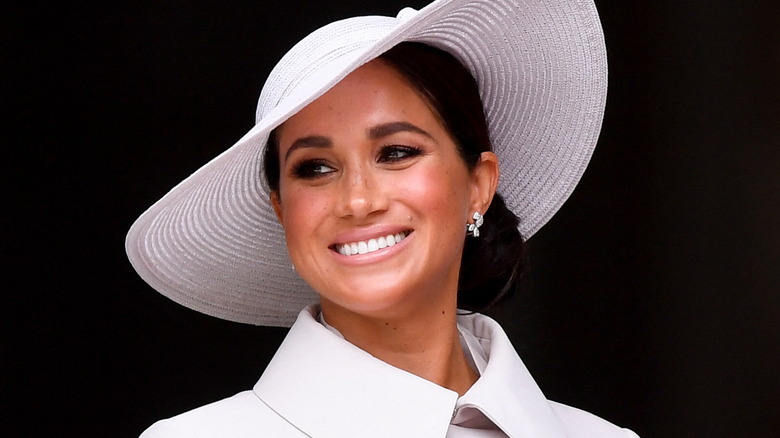 Meghan Markle smiling