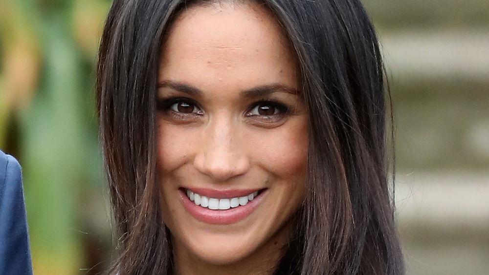 Meghan Markle smiling 