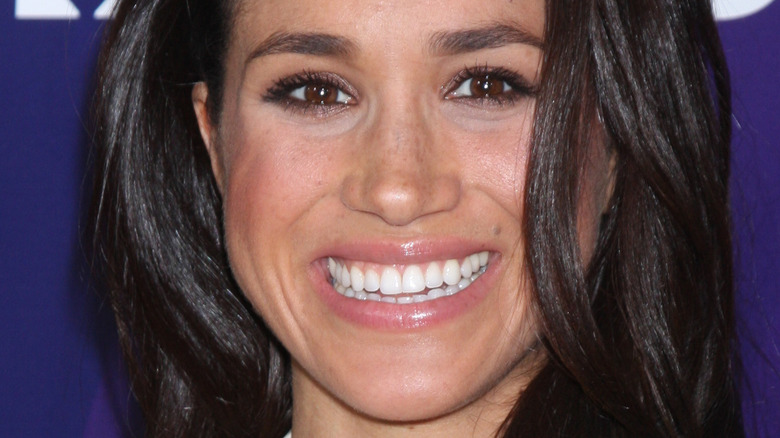 Meghan Markle smiling