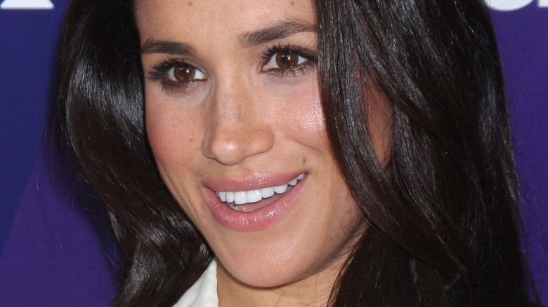 Meghan Markle smiling