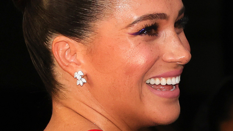 Meghan Markle smiling