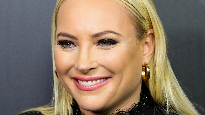 Meghan McCain smiles for the camera