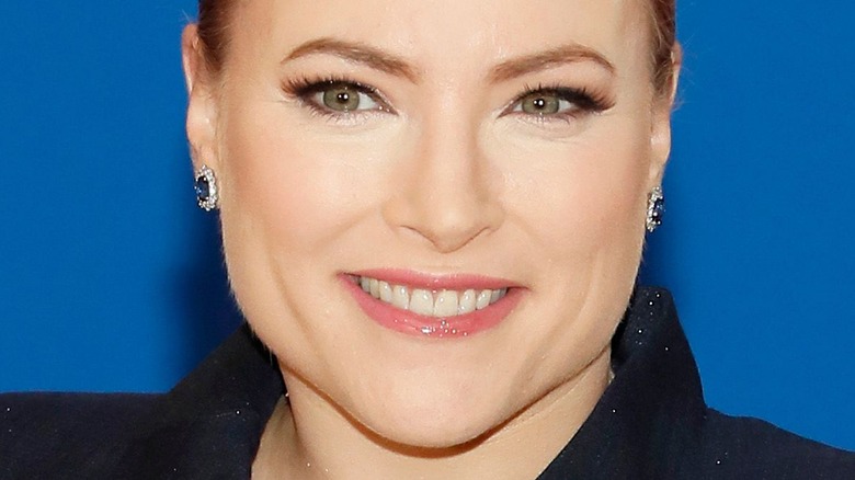 Meghan McCain smiles