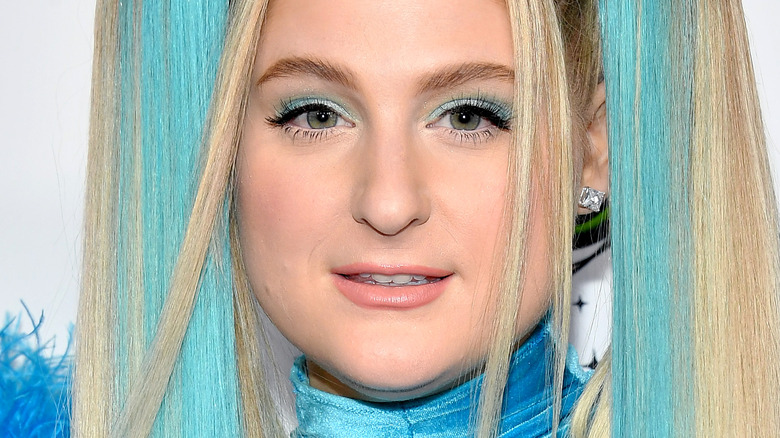 Meghan Trainor on the red carpet 