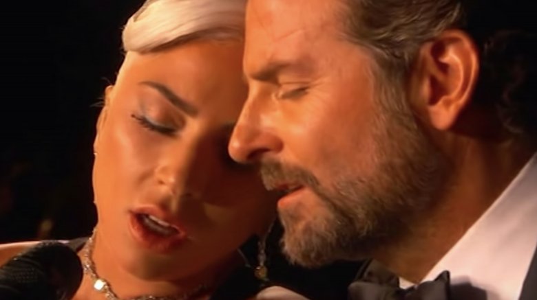 Lady Gaga and Bradley Cooper at Oscars