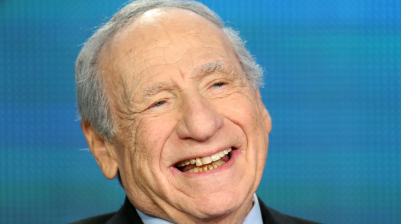 Mel Brooks smiling