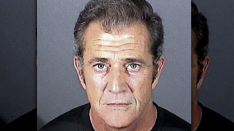 Mel Gibson mugshot