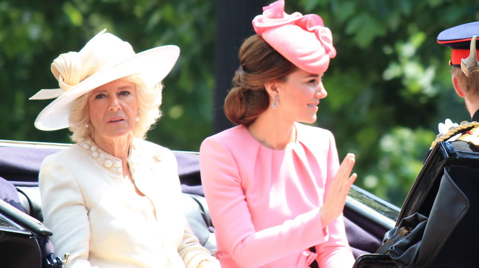Melania Trump Awkwardly Gets Stuck In The Crossfire Of Kate & Camilla's Icy Feud