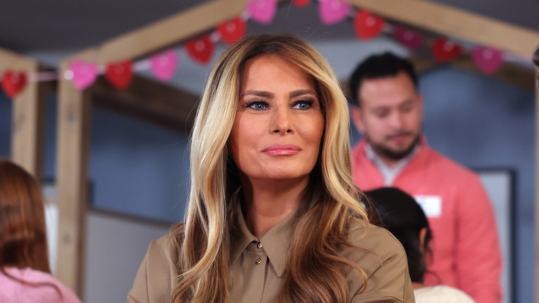 Melania Trump smiling