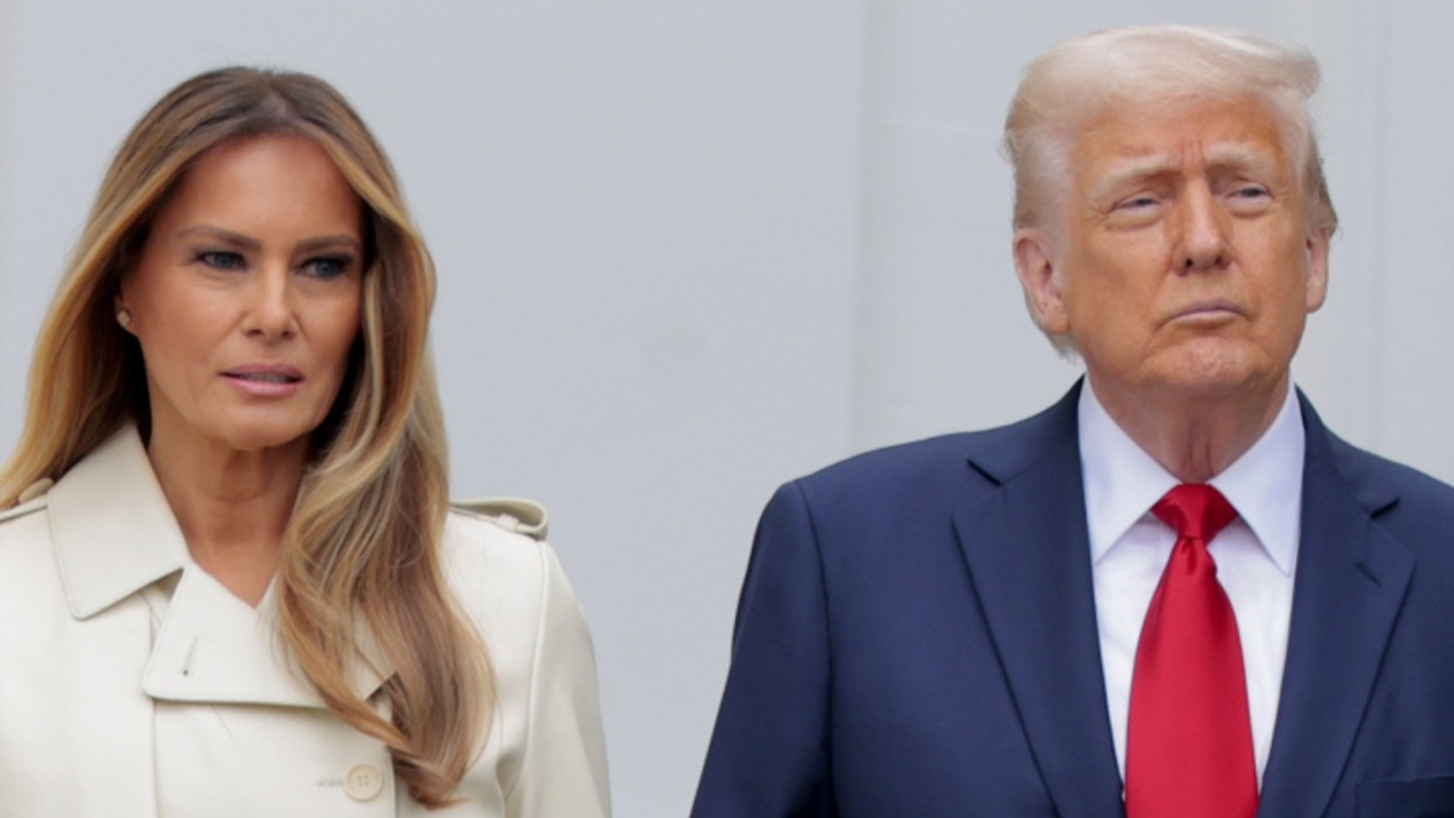 Melania Trump Body Double Rumors Explode After Pope Francis' Funeral