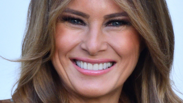 Melania Trump smiling