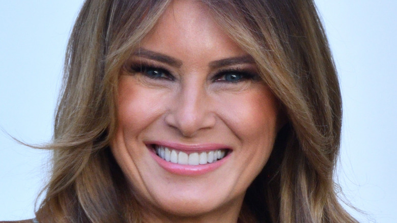 Melania Trump smiling