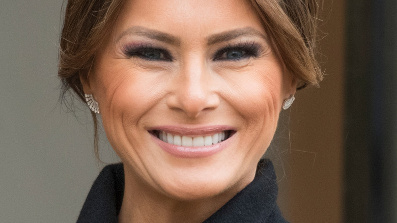 Melania Trump smiling