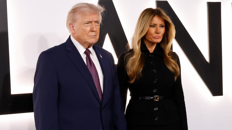 Donald Trump and Melania Trump attending the world premiere of Amazon MGM's "Melania" at The Trump-Kennedy Center