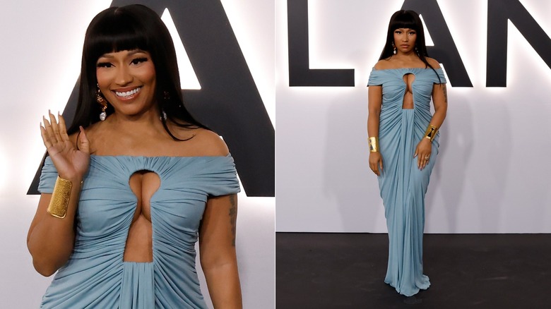 Nicki Minaj attending the world premiere of Amazon MGM's "Melania" at The Trump-Kennedy Center
