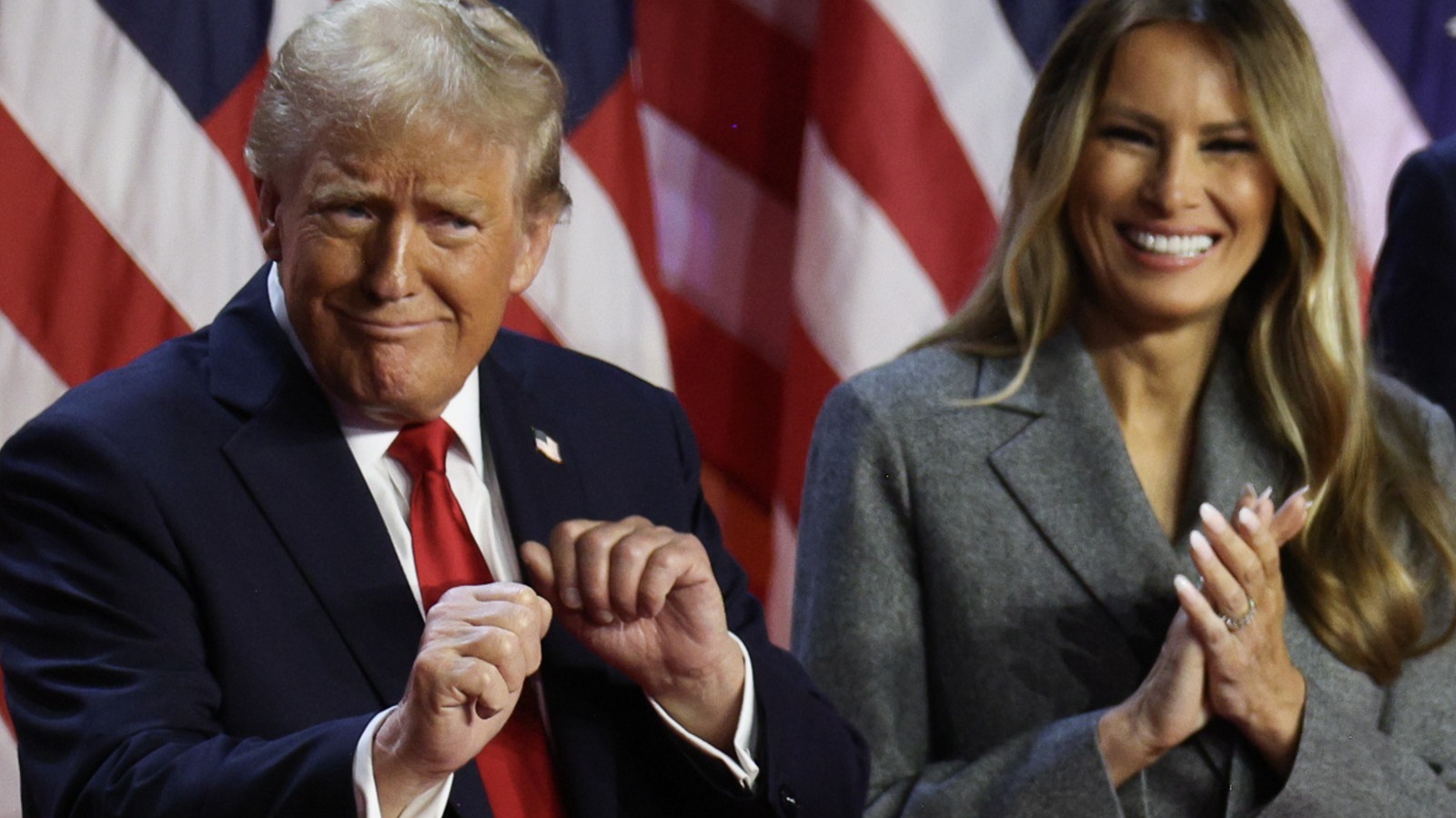 Melania Trump's Reaction To Donald's Cringey Dance Moves Says It All