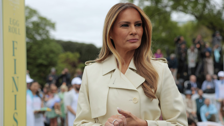 Melania Trump at the White House Easter Egg Roll