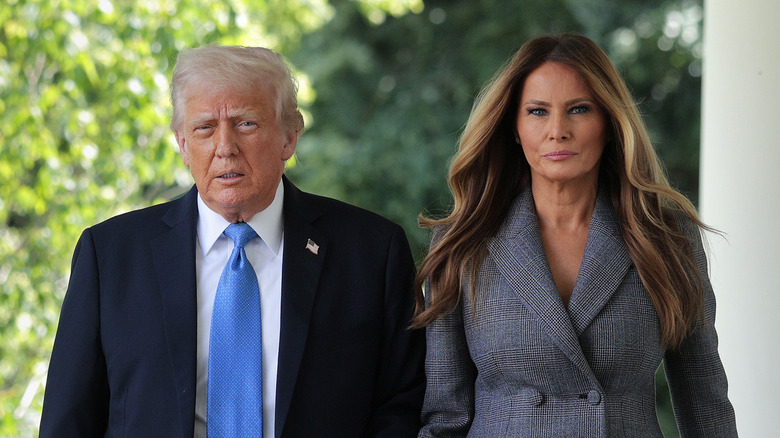 Donald Trump and Melania Trump