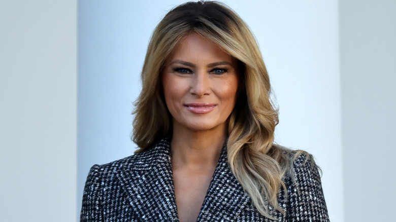 Melania Trump smiling