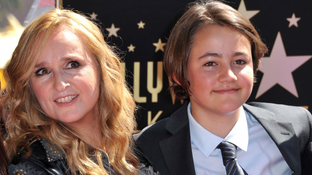 Melissa Etheridge with son Beckett