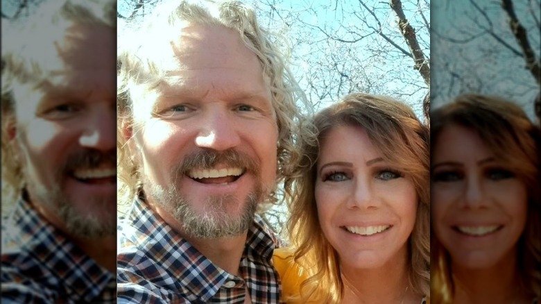 Meri and Kody Brown smiling
