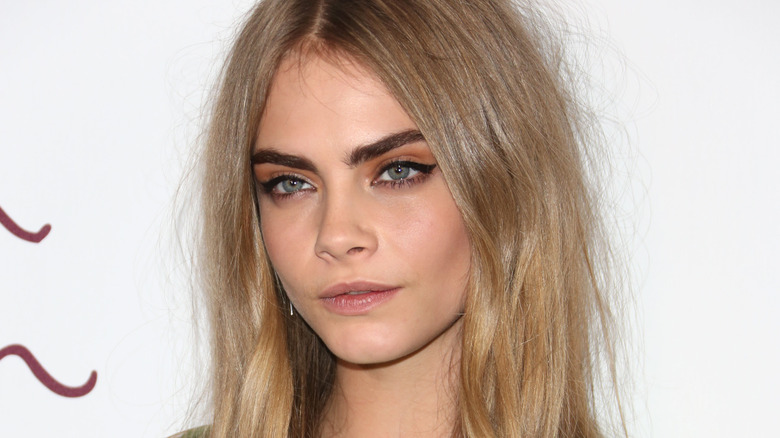 Cara Delevingne posing 