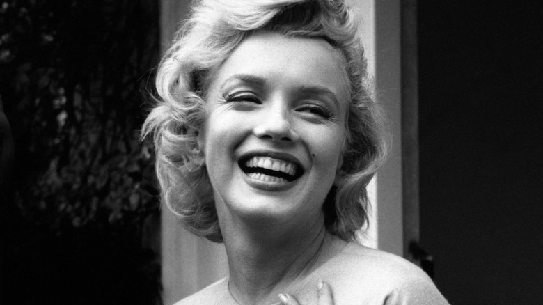 Marilyn Monroe smiling 