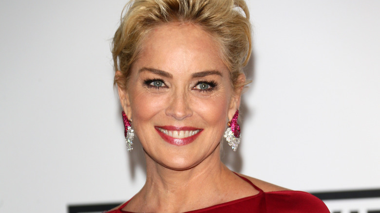 Sharon Stone smiling 
